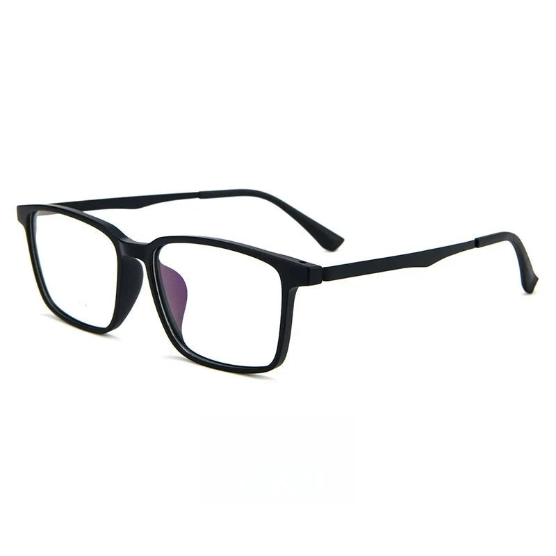 FIRADA Fashion Comfortable Glasses Retro Business Titanium Eyewear Square Optical Prescription Eyeglasses Frame For Men A1003 Econic Blanks