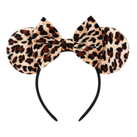New Christmas Halloween Mouse Ears Headband Cartoon Sequin Bows Headband Birthday Party Princess Cosplay Costume For Women Adult Quick Pick Grocers