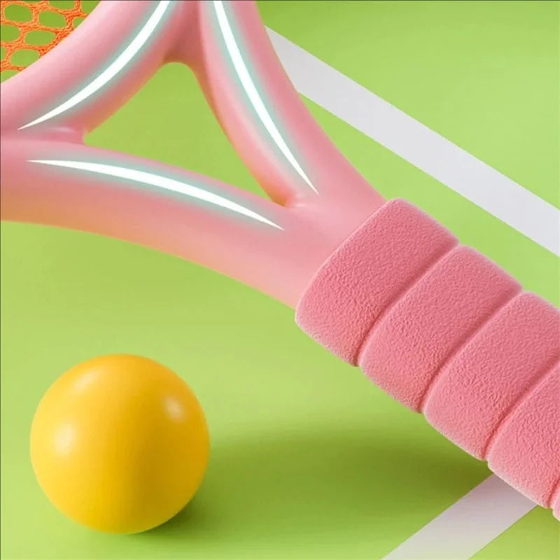 Children's badminton tennis racket exercise reaction ability beginners family outdoor beach tennis kindergarten baby parent-chil Quick Pick Grocers