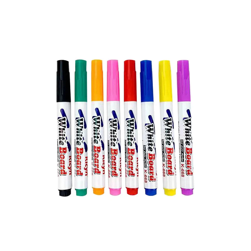 Water Floating Pen Magical Ink Pens With Spoon Floating Color Water Painting Floating Chalk Art Graffiti Drawing Set For Kids Econic Blanks