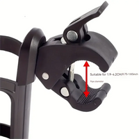 Stroller Cup Holder Phone Holder 2-in-1 Stroller Phone Milk Bottle Holder For Pram Pushchair Wheelchair Accessories Purest Peak