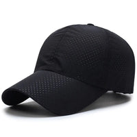 Hat Men Spring Summer Solid Color Mesh Cap Baseball Cap Women Autumn Korean Edition Sunscreen Hat Mesh Breathable Peaked Cap Quick Pick Grocers
