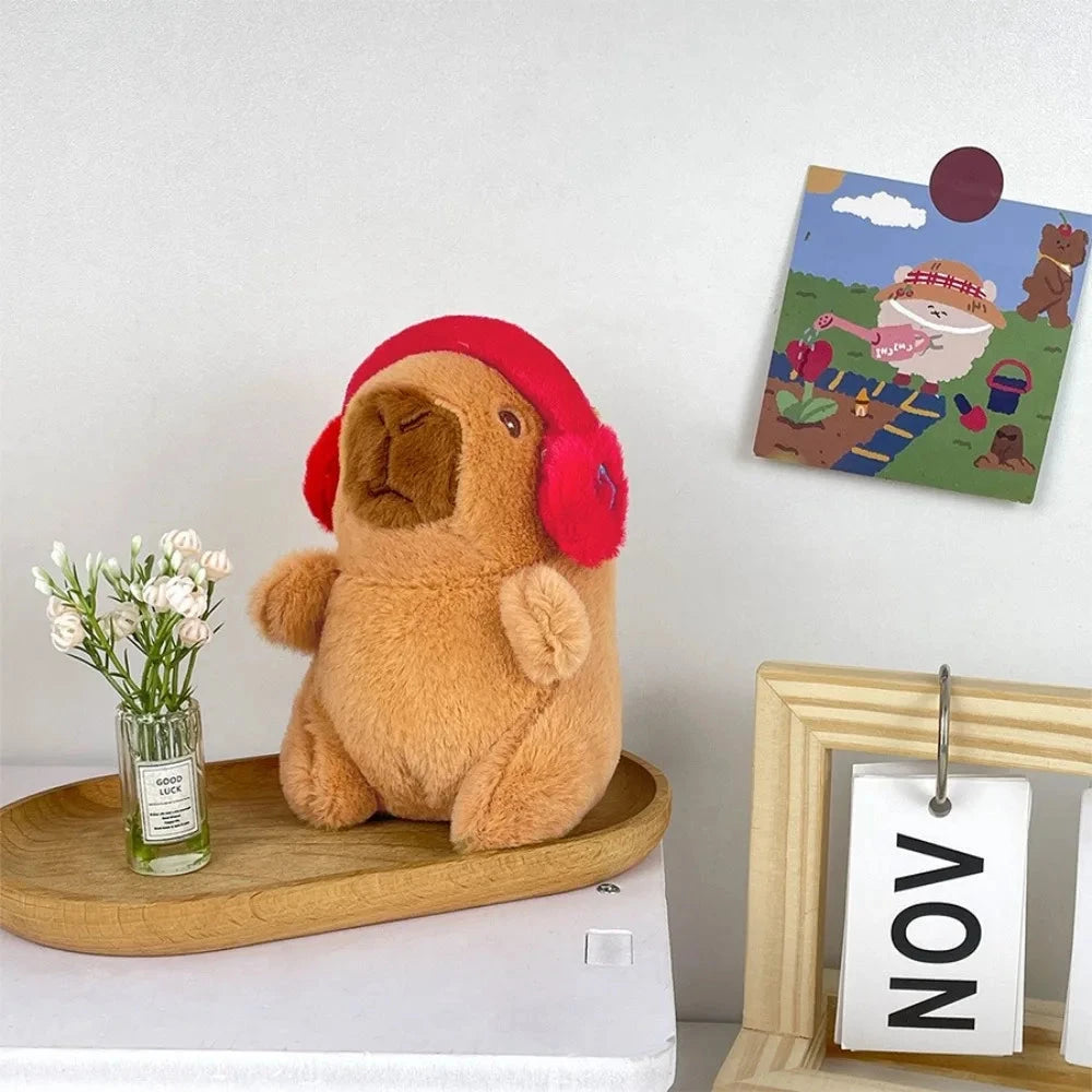 Cute Capybara Plush Toy Hoodie – Small Winged Stuffed Doll for Kids Econic Blanks