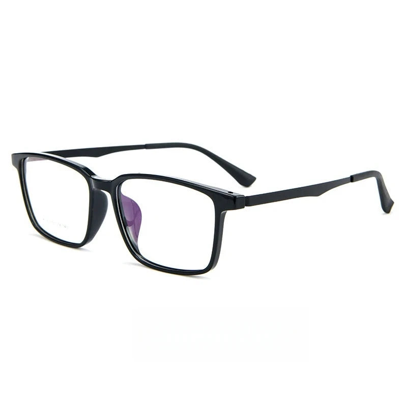 FIRADA Fashion Comfortable Glasses Retro Business Titanium Eyewear Square Optical Prescription Eyeglasses Frame For Men A1003 Econic Blanks