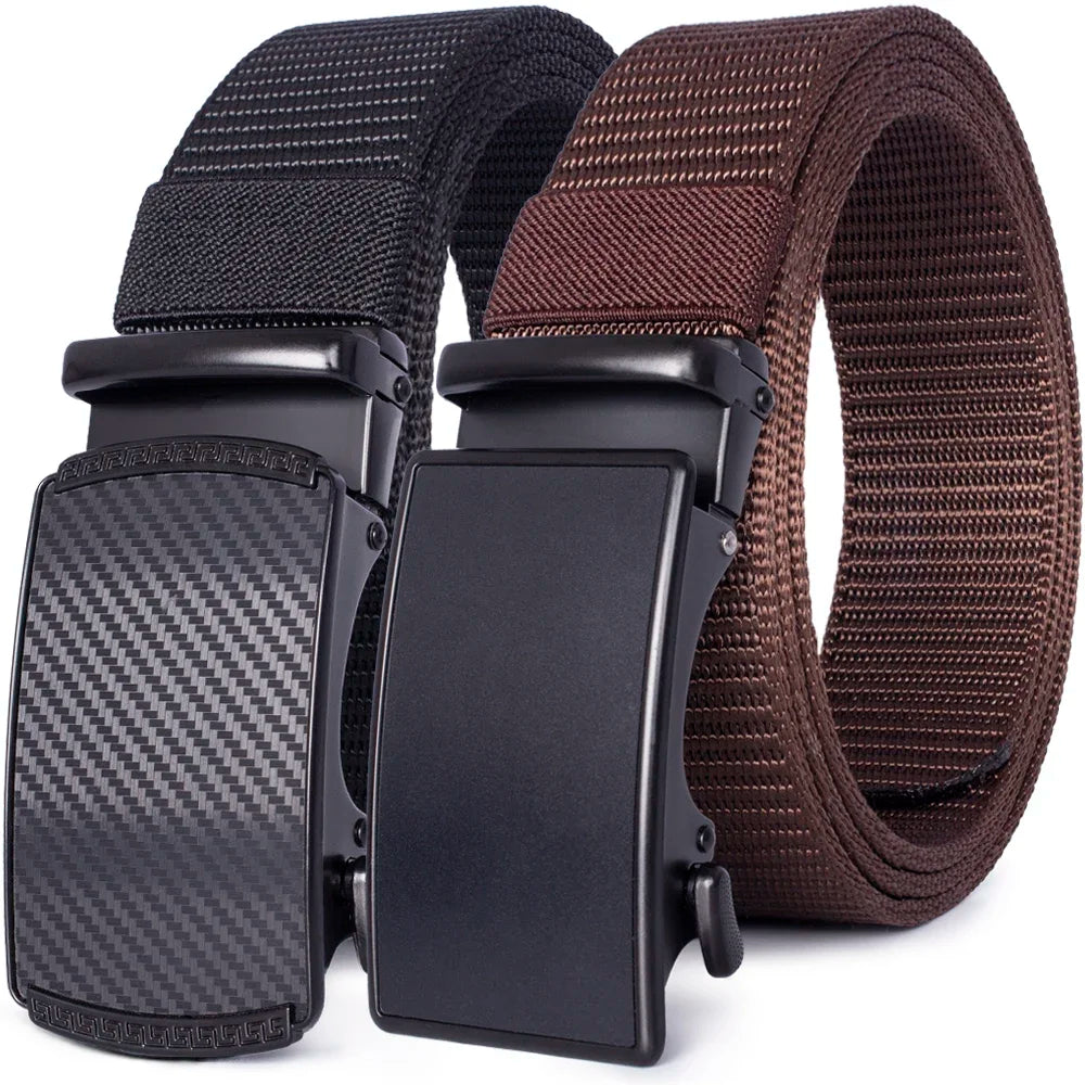 Automatic Buckle Light Comfortable Nylon Military Belt Outdoor Hunting Multifunctional Tactical Canvas Belt High Quality Men Bel Quick Pick Grocers