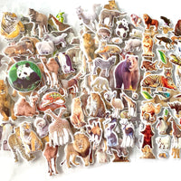 10 Sheets 3D Puffy Stickers Animals Bulk Stickers Scrapbook Decoration Birthday New Year Christmas Gifts for Kids Boys Girls Quick Pick Grocers