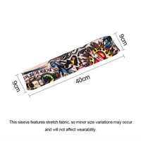 6 PCS Tattoo Sleeves Unisex Summer Cycling Sun Protection Arm Covers Beach Driving Fishing Breathable Nightclub Elastic Sleeves Quick Pick Grocers