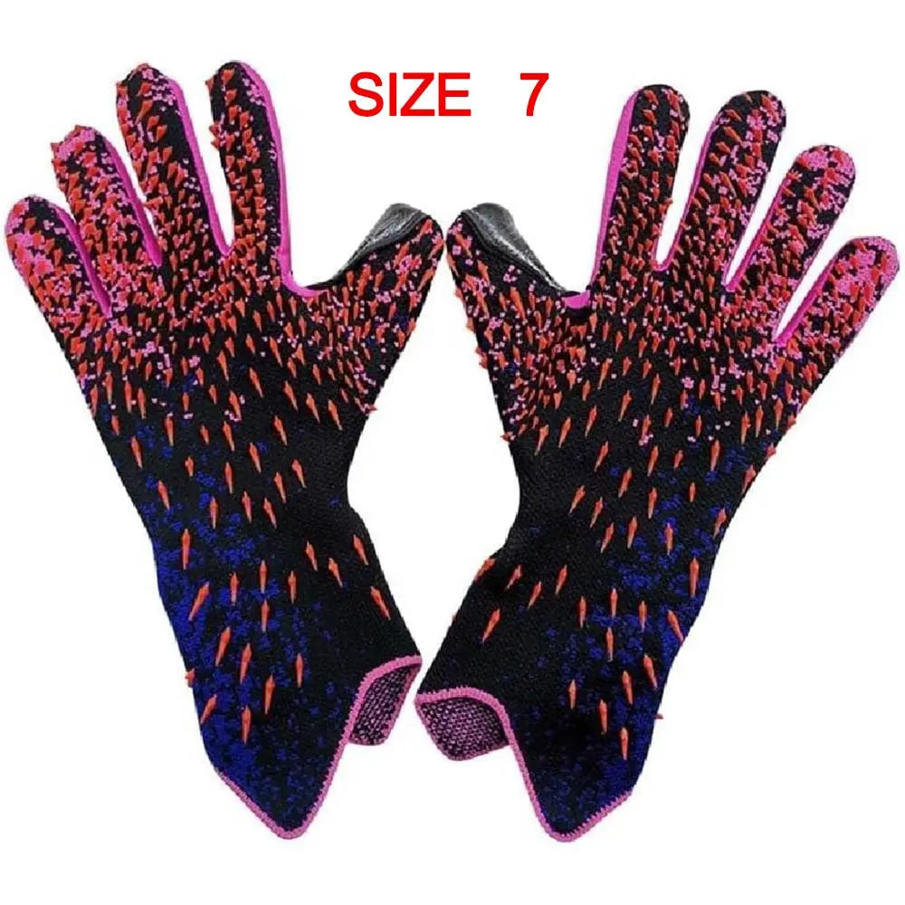 Goalkeeper Gloves Strong Grip for Soccer Goalie Goalkeeper Gloves with Size 6/7/8/9/10 Football Gloves for Kids Youth and Adult Quick Pick Grocers