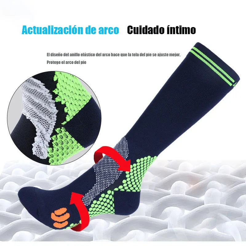 1/3 Pairs Dropship Compression Socks Varicose Veins 20-30 Mmhg Men Women Socks For Running Cycling,Football Soccer Stockings Quick Pick Grocers