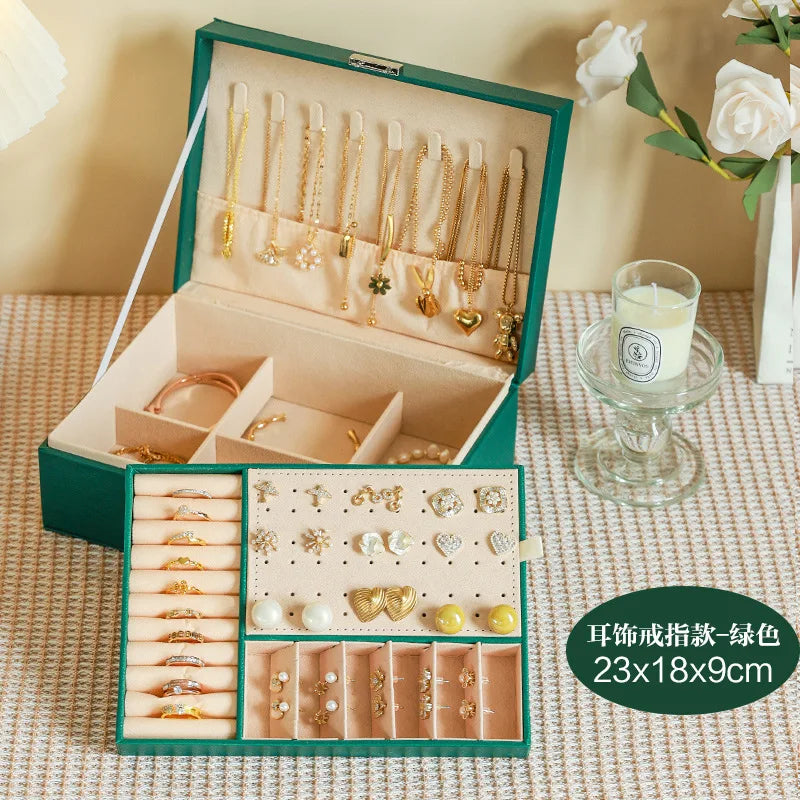 1PC Jewelry Storage Box, Necklace Earrings Jewelry Storage Box, Ideal choice for Gifts Purest Peak