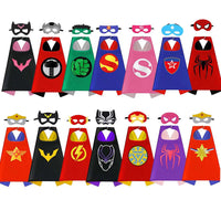Superhero Capes for Boy girl birthday Gifts Cartoon Dress Up Costumes Party Supplies Easter halloween cape cloak Quick Pick Grocers