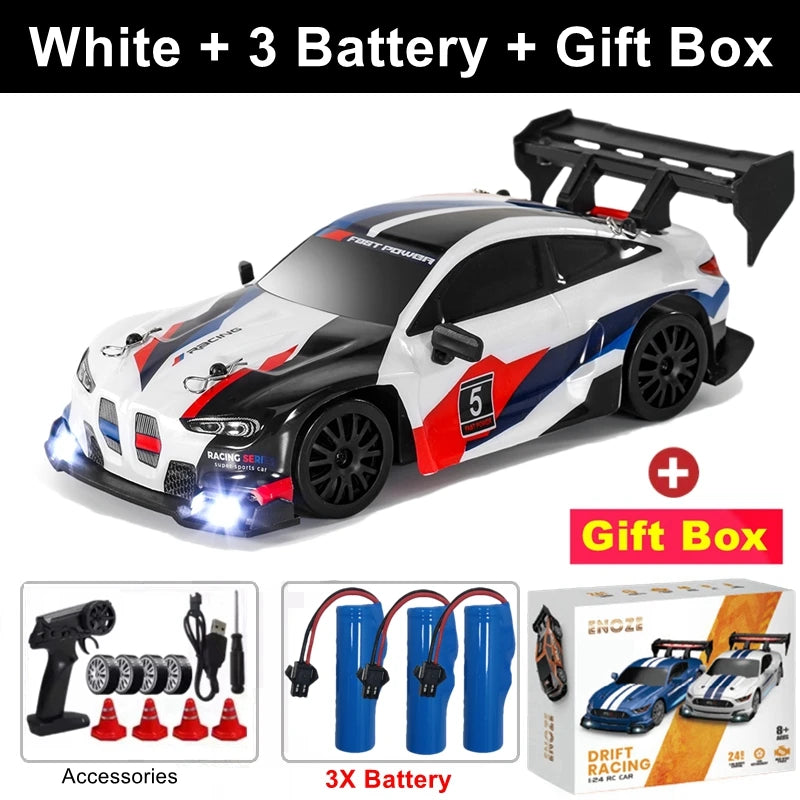 4WD RC Drift Car Remote Control GTRPRO AE86PRO Model 4x4 Racing RTR Radio Truck Vehicle Toy Gift for Boy Girl Children Kid Adult Econic Blanks