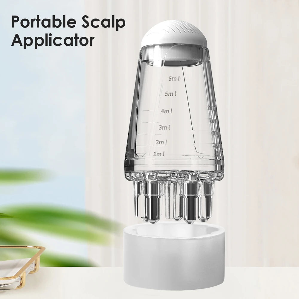 Scalp Applicator Liquid Comb for Hair Scalp Treatment Essential Oil Liquid Guiding Massager Comb Hair Growth Serum Oil Apply Quick Pick Grocers