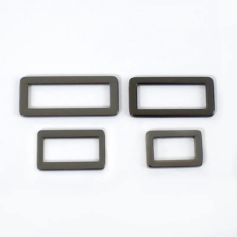 5/10Pcs 20-50mm Metal Ring Buckles for Bag Strap Tri Glide Slider Clasp Webbing Dog Belt Adjuster Hooks DIY Hardware Accessories Quick Pick Grocers