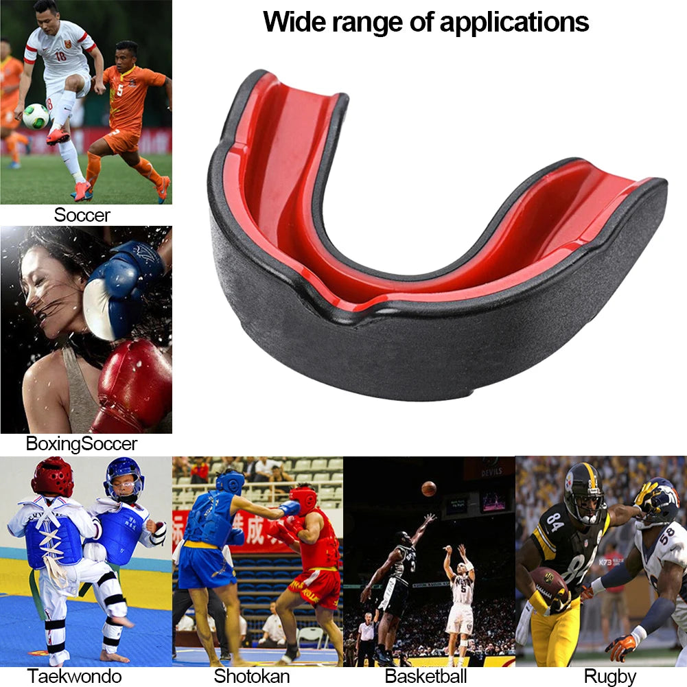 Mouth Guard Boxing Gum Shield MMA Martial Arts Mouth Guard Sports Mouthguard for Football Wrestling Hockey Lacrosse Boxing Quick Pick Grocers