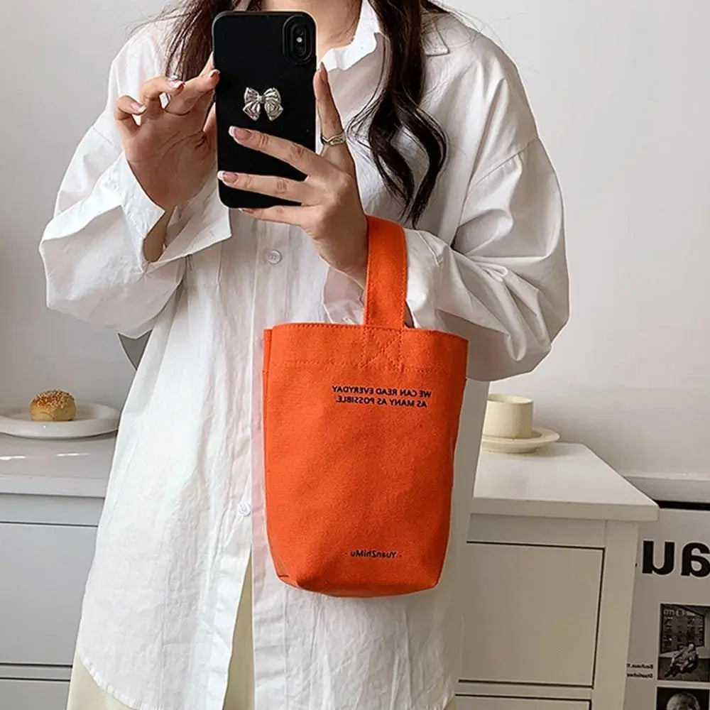 Casual Handbags Canvas Shoulder Crossbody Bags Large Capacity Shopper Bag  Letters Shoulder Crossbody Bags Purse Econic Blanks