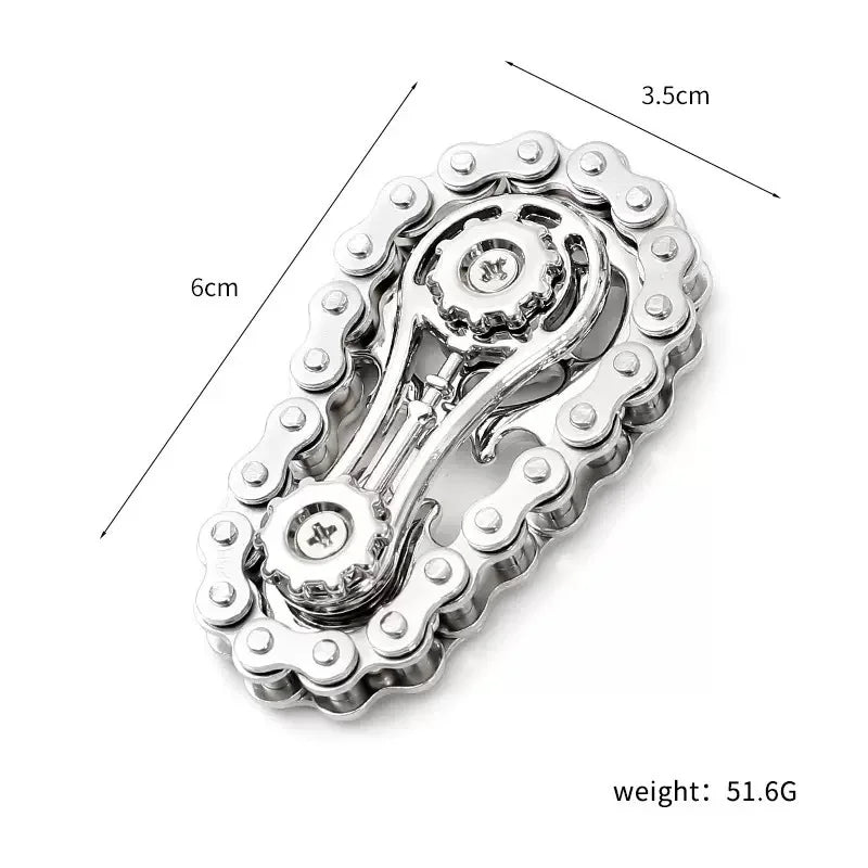 Metal Fidget Spinner Office Desk Toy Stress Relief Gears Hand Spinner for Adults desk decoration home decor Relieve stress relax Quick Pick Grocers