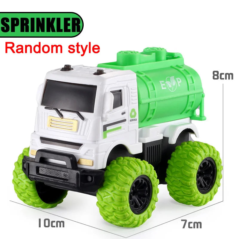 Pull Back Toy Car  Inertial Rotation Car Four-wheel Drive Off-road Vehicle SUV Racing Power Car Children's Toy CarGift Quick Pick Grocers