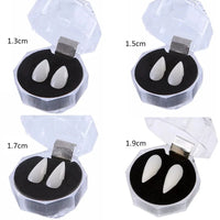 Vampire Teeth Fangs Dentures Props Halloween Costume Props False Teeth Solid Glue Denture Adhesive Halloween Party Decor Quick Pick Grocers