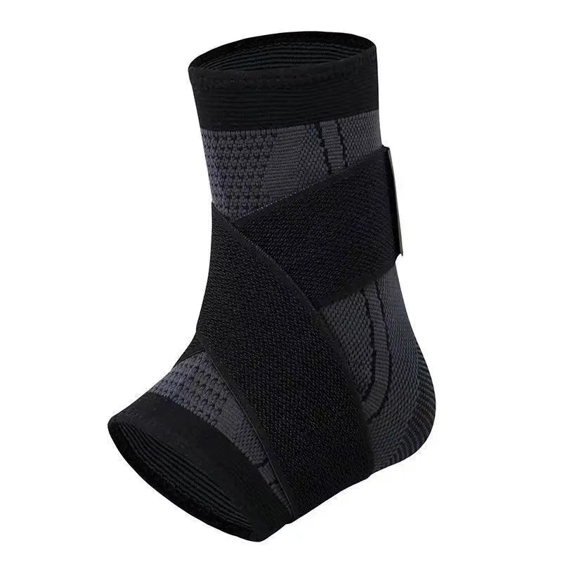 Adjustable Ankle Support Compression Ankle Brace Protector for Running Soccer Basketball Nylon Knitted Gym Bandage Ankle Strap Quick Pick Grocers