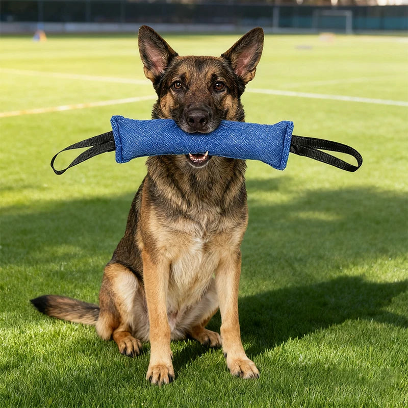 Dog Tug Toy Jute Bite Pillow Durable Training Equipment Interactive Training Toys For Large And Small Dogs Quick Pick Grocers