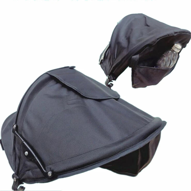 Baby Stroller Sunshield Shade Protection Hood Canopy Cover Prams Stroller Accessories Visor Sitting and Lying Shade Purest Peak