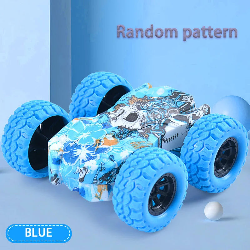 Children's toy car fun double-sided car inertial safety anti-collision anti-fall Kid's anti-fall model sliding off-road vehicle Quick Pick Grocers