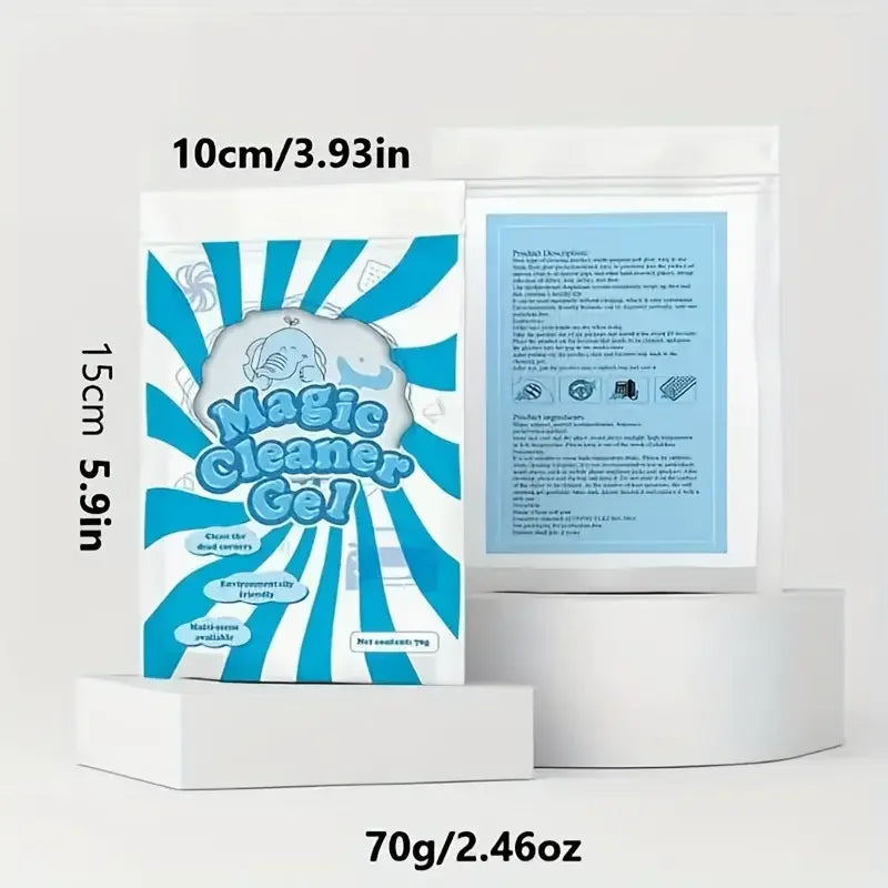 70g Car Cleaning Gel Slime Magic Mud Automobile Air Vent Computer Keyboard Dirt Dust Remover Gel Car Wash Interior Cleaning Tool Econic Blanks