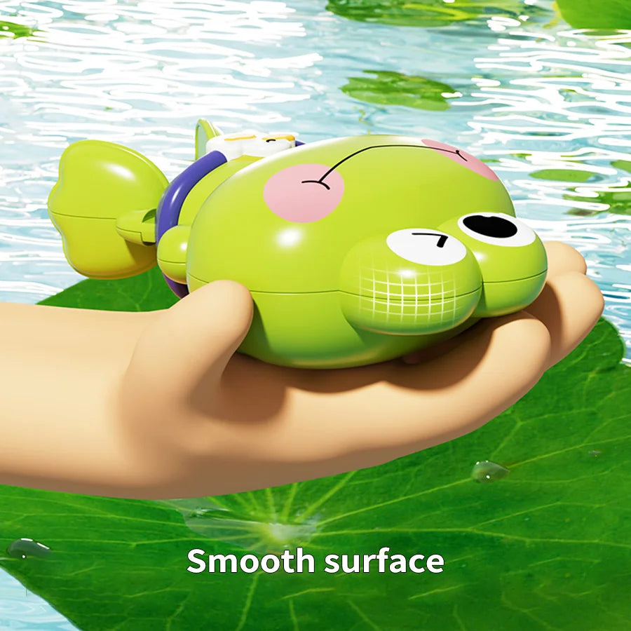 Children's bath toys - Clockwork frogs that float and swim Quick Pick Grocers