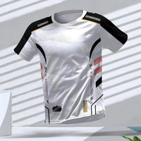 Men's T-shirts Sport Running T-shirt Men Quick-drying Breathable Short Sleeve Round Neck Gym top Outdoor Workout Men Clothing Quick Pick Grocers