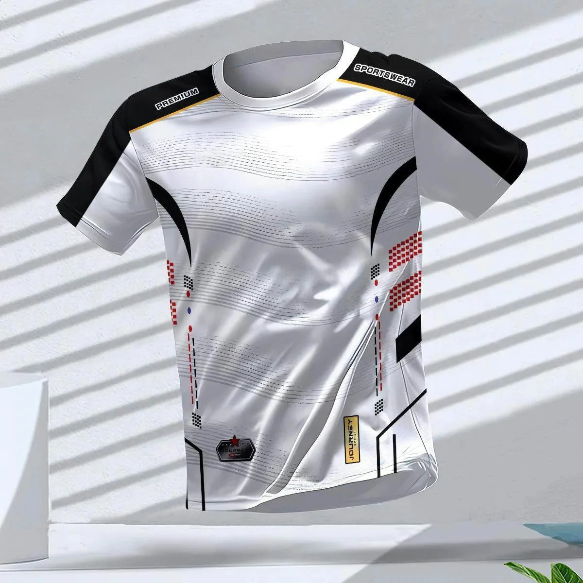 Men's T-shirts Sport Running T-shirt Men Quick-drying Breathable Short Sleeve Round Neck Gym top Outdoor Workout Men Clothing Quick Pick Grocers