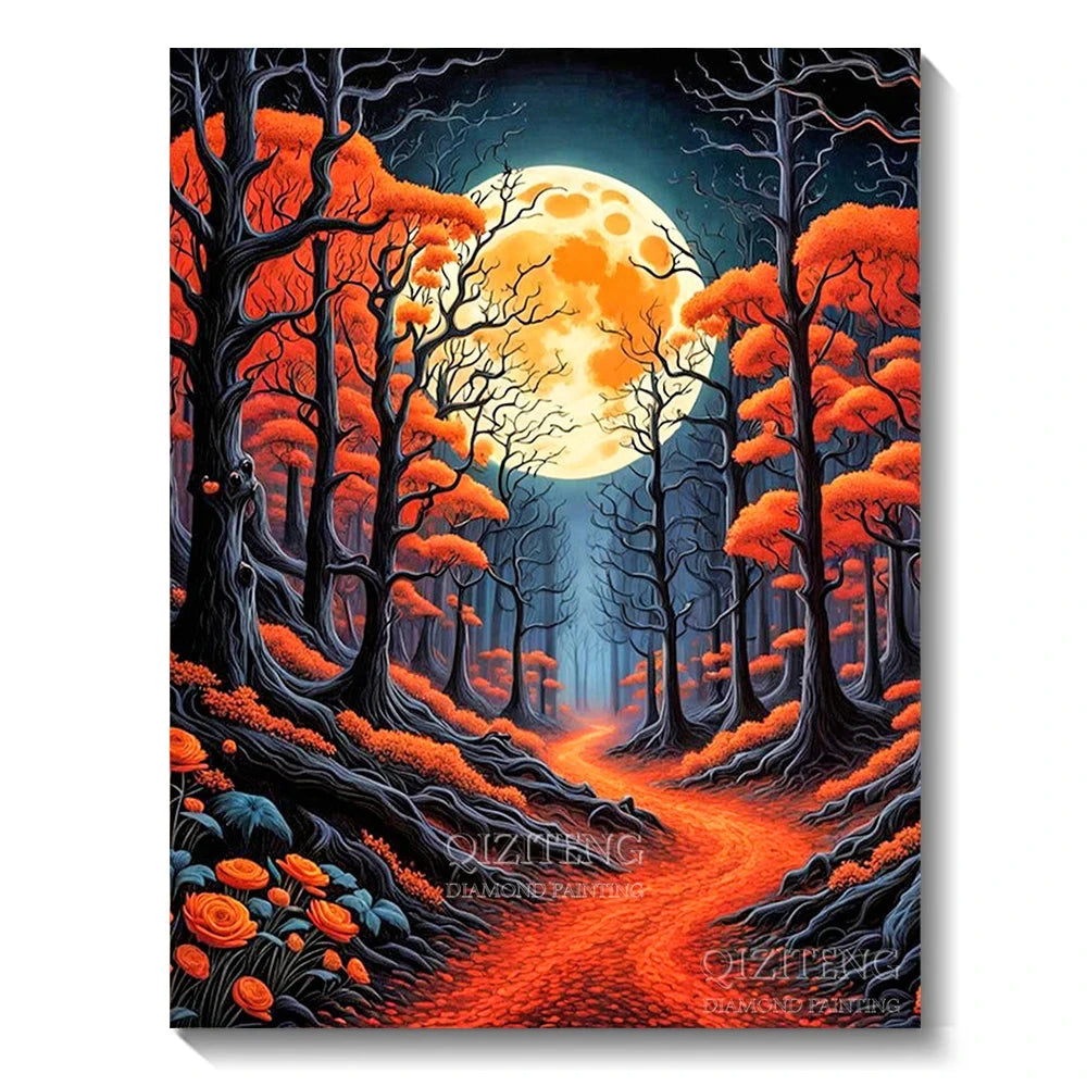 5D Diamond Art Painting Aurora Landscape Mosaic Embroidery Cross Stitch Kit Full Round Rhinestone Diy Wall Home Decor Gift Econic Blanks