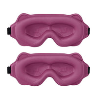 3D Sleeping Mask Block Out Light Sleep Mask For Eyes Soft Sleeping Aid Eye Mask for Travel Eyeshade Night Breathable Slaapmasker Quick Pick Grocers