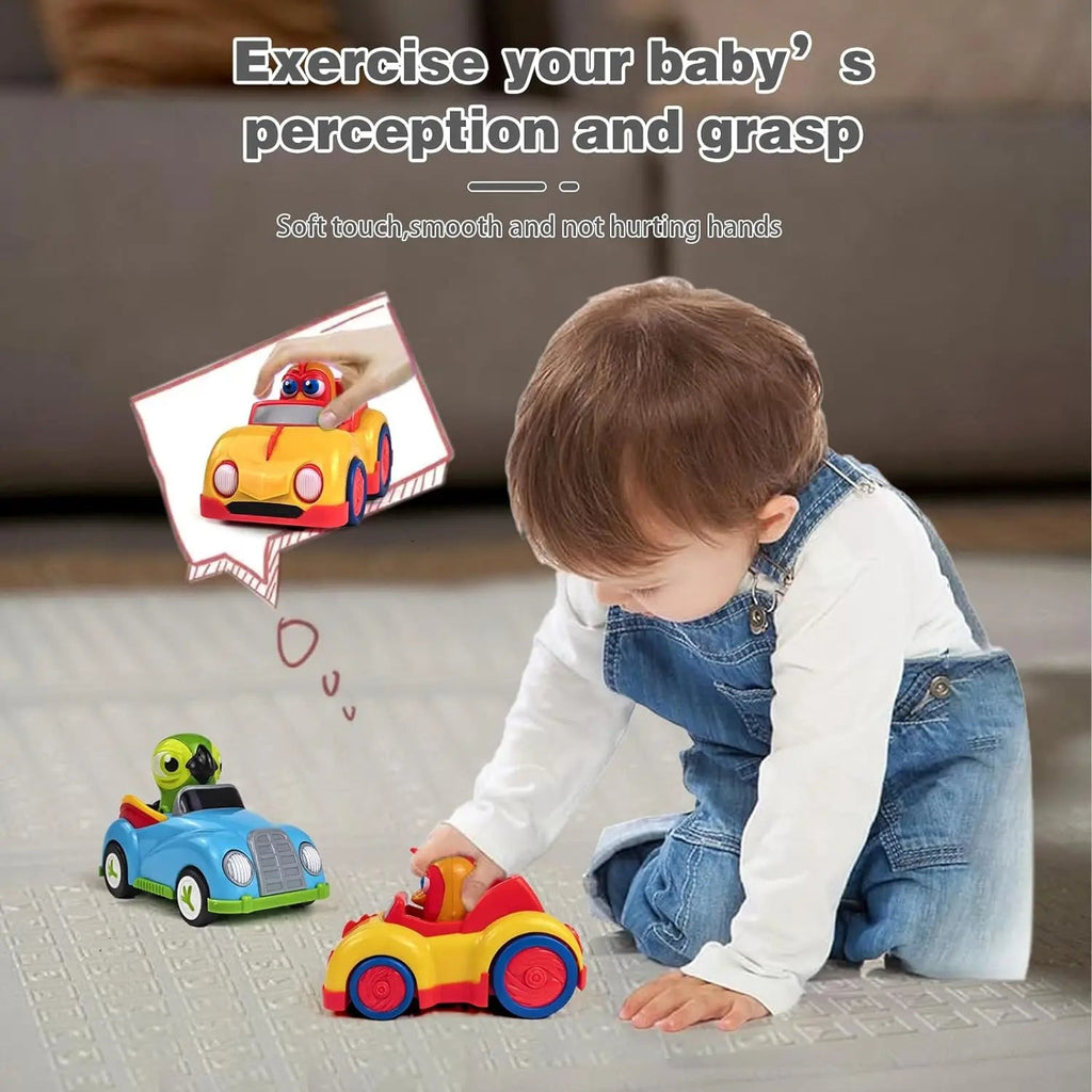 La Granja De Zenon Kids Toy Car Bartolito Car Pull Back Car Toys Inertia Car Set Boys Girls Toys 1-3 Years Old Birthday Gift Purest Peak