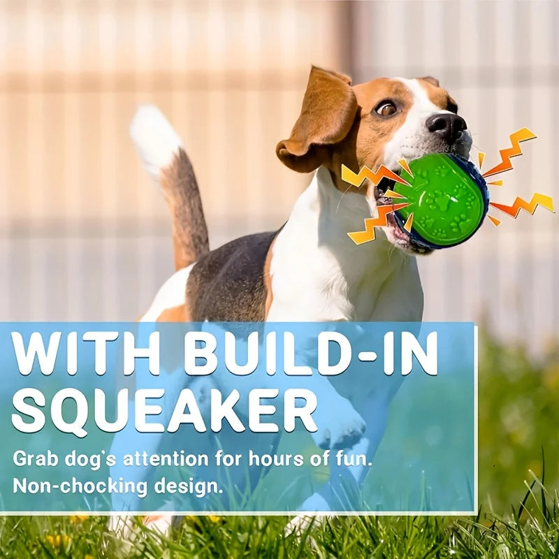 2Pack of Durable Squeaky Dog Balls - SoftTPR Chew Toys, Suitable for Dental Health and Training, Suitable for All Breeds Quick Pick Grocers