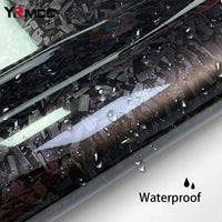 Carbon Fiber Film 300cm Car Stickers Glossy Black Decoration Decal Technology Waterproof  Vinyl Wrap Film DIY Auto Accessories Econic Blanks