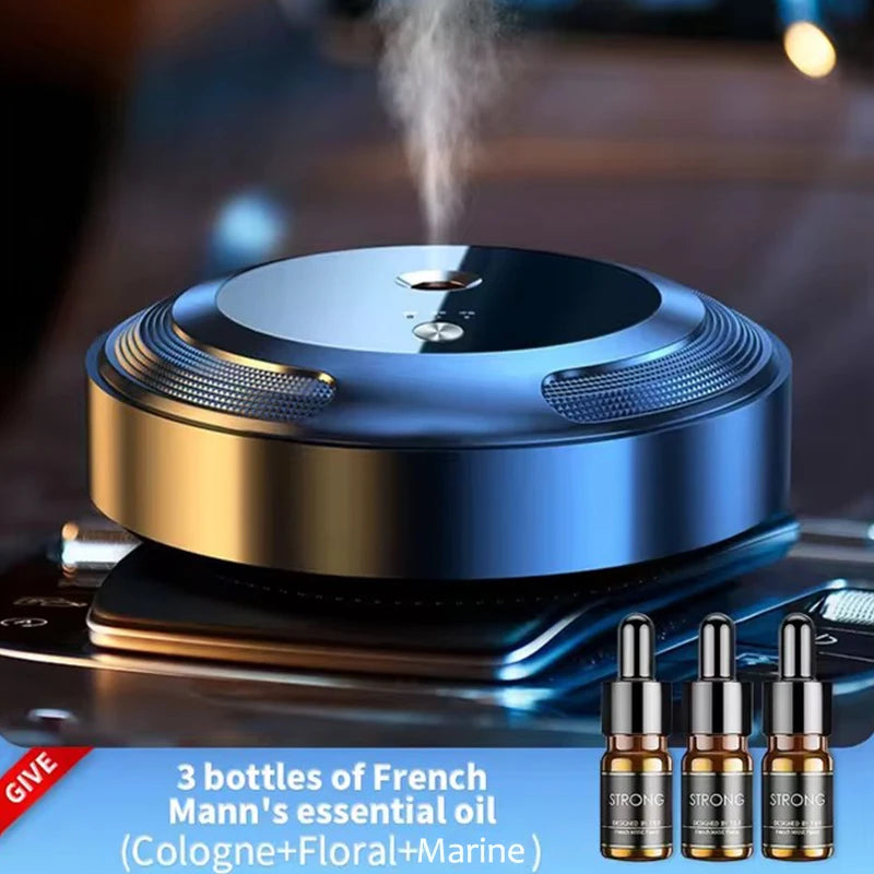 Smart Car Air Freshener Fragrance Diffuser Car Mist Humidifier Essential Oil Diffuser Aromatherapy Interior Accessories Quick Pick Grocers