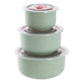 3pcs Food Storage Containers Bento Box with Lid Microwave Storage Containers for Kitchen Storage Meal Prep Take Out Econic Blanks