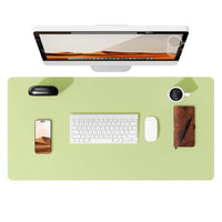 Large Mouse Pad,Office Desk Mat, Leather Desk Pad Protector, Non-Slip PU Leather Desk Blotter, Laptop Desk Pad Quick Pick Grocers