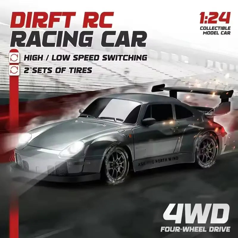4WD RC Car Remote Control Cars 2.4G Radio High Speed Drift Racing Monster 4x4 Truck RTR Vehicle Toy Gift for Kids Children Econic Blanks