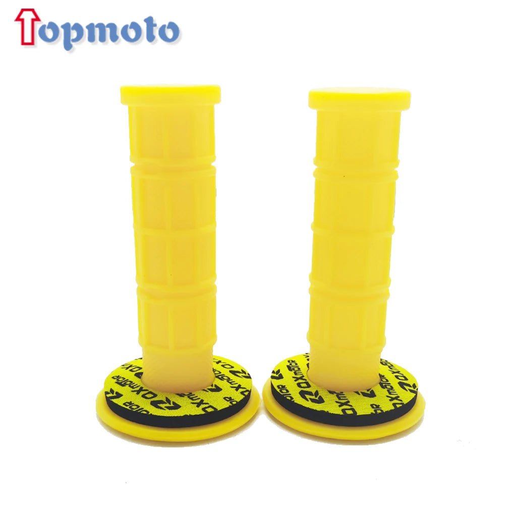 22mm 24mm Motorcycles Grip Dirt Bike Grips 7/8" Rubber Biker Scooter Handle Grip For Handlebar Mx Pillow Top Throttle 22mm Bar Quick Pick Grocers