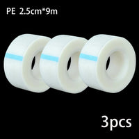 1/3/5 Rolls Eyelashes Extension Tape PE Adhesive Tools Under Eye Pads For Micropore Lashes Grafting Supplies Lash Lifting Tapes Quick Pick Grocers