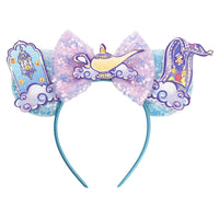 New Christmas Halloween Mouse Ears Headband Cartoon Sequin Bows Headband Birthday Party Princess Cosplay Costume For Women Adult Quick Pick Grocers
