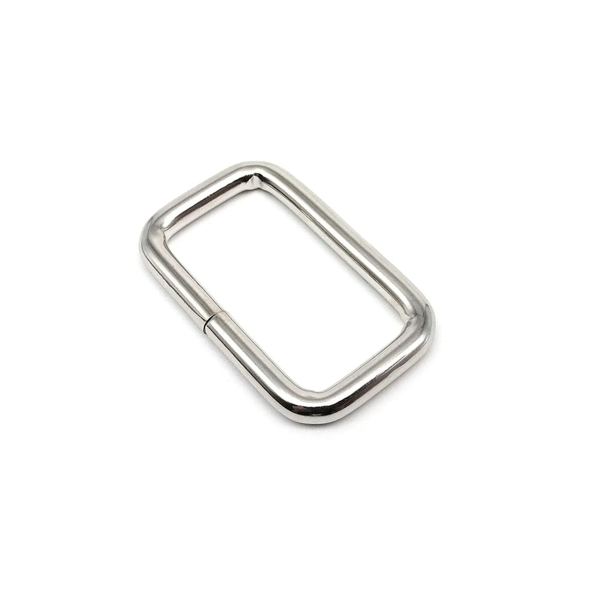 5pcs Metal Heavy Duty Thickened Leather Bag Backpack Strap Belt Web Rectangle Square Loop O D Loop Ring Buckle Clasp Repair DIY Quick Pick Grocers