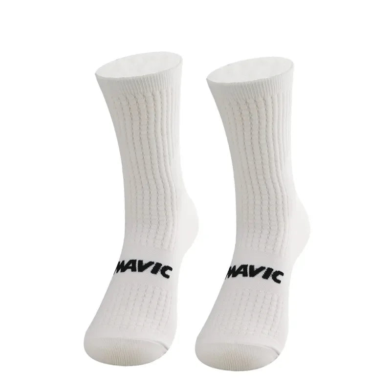 Unisex Sports Compression Socks 1 Pair Moisture-Wicking Breathable for Cycling Hiking Running Basketball Quick Pick Grocers