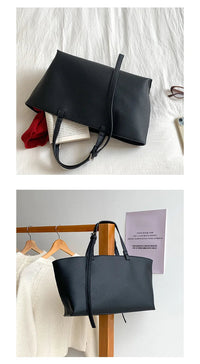 Casual Soft Tote Women Bag PU Leather Shoulder Bags for Women 2026 NEW High Quality Handbags and Purses Large Shopper Purses Quick Pick Grocers