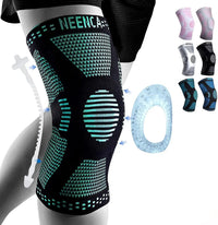 NEENCA Copper Knee Brace Knee Support with Patella Gel Pad &Side Stabilizers for Knee Pain Sport Arthritis ACL Joint Pain Relief Quick Pick Grocers
