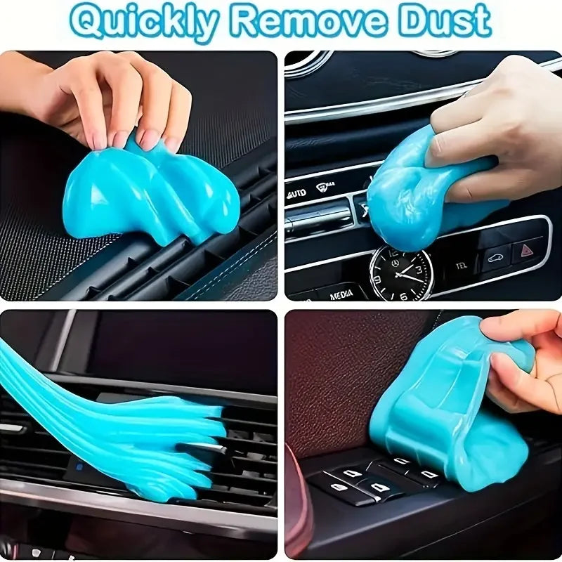70g Car Cleaning Gel Slime Magic Mud Automobile Air Vent Computer Keyboard Dirt Dust Remover Gel Car Wash Interior Cleaning Tool Econic Blanks