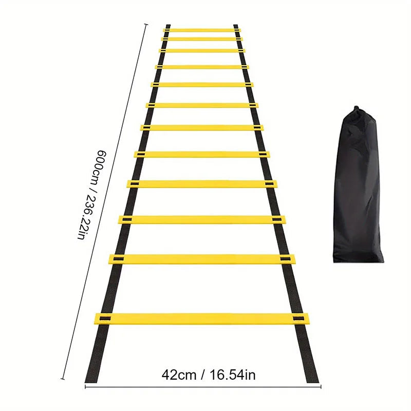 Agility Ladders Nylon Straps For Speed Training And Sports Flexibility Agility Football Training Energy Ladder Equipment Quick Pick Grocers