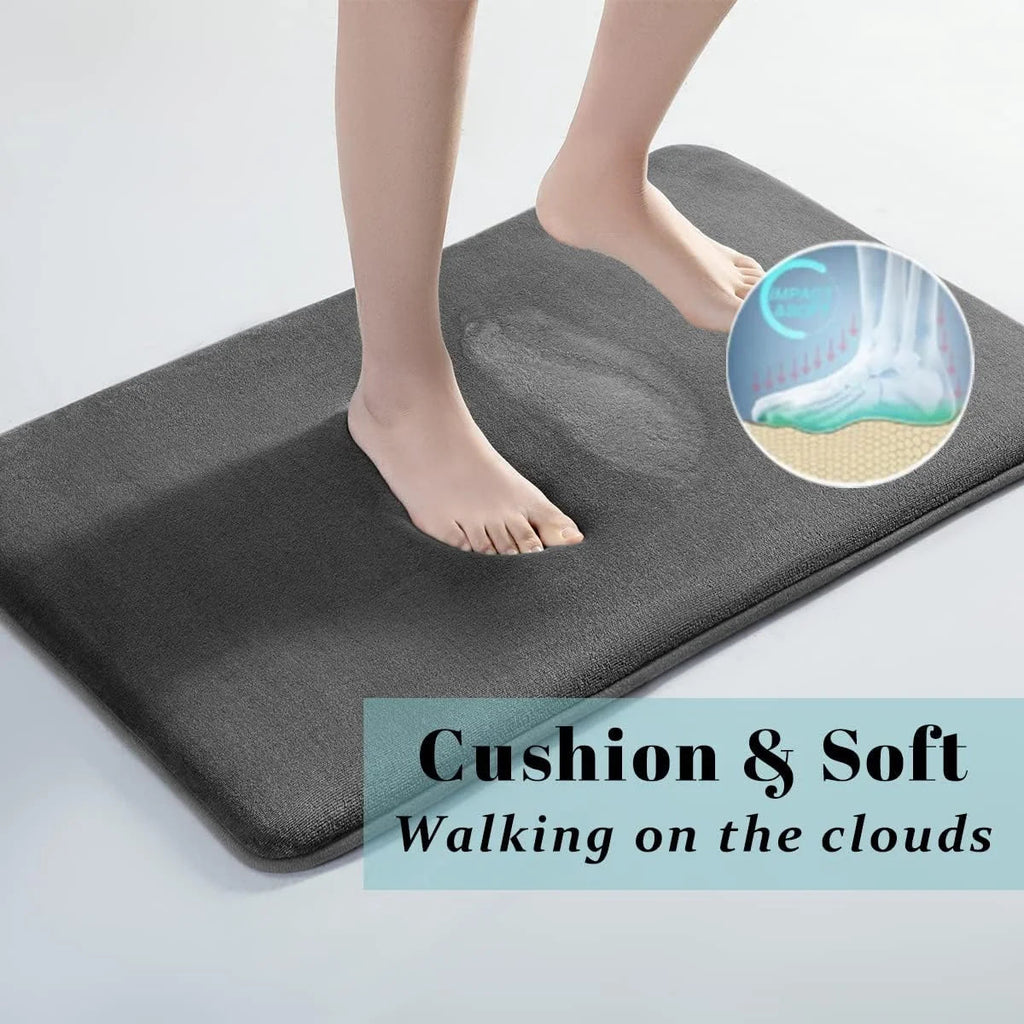Super absorbent floor mat, super absorbent bath mat, super anti slip coral velvet bathroom floor mat, door mat Quick Pick Grocers